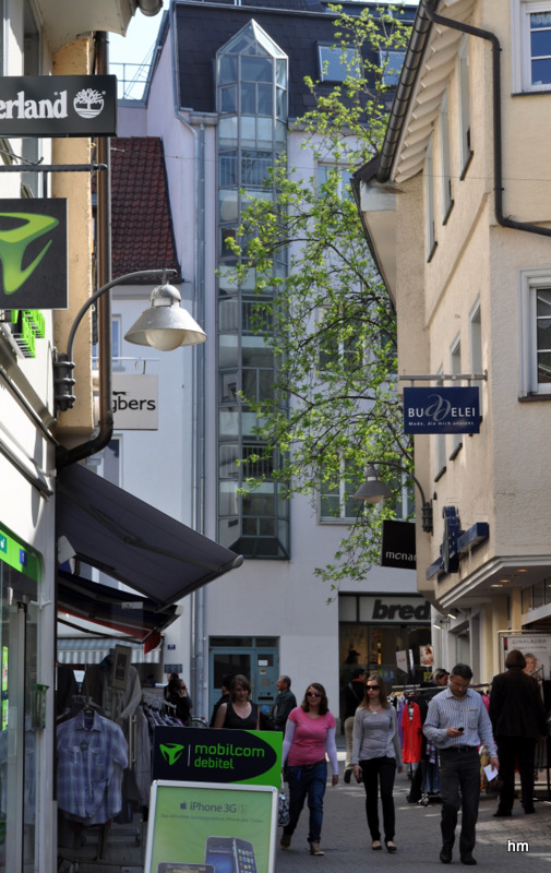 Frühling in Ravensburgs Gässle