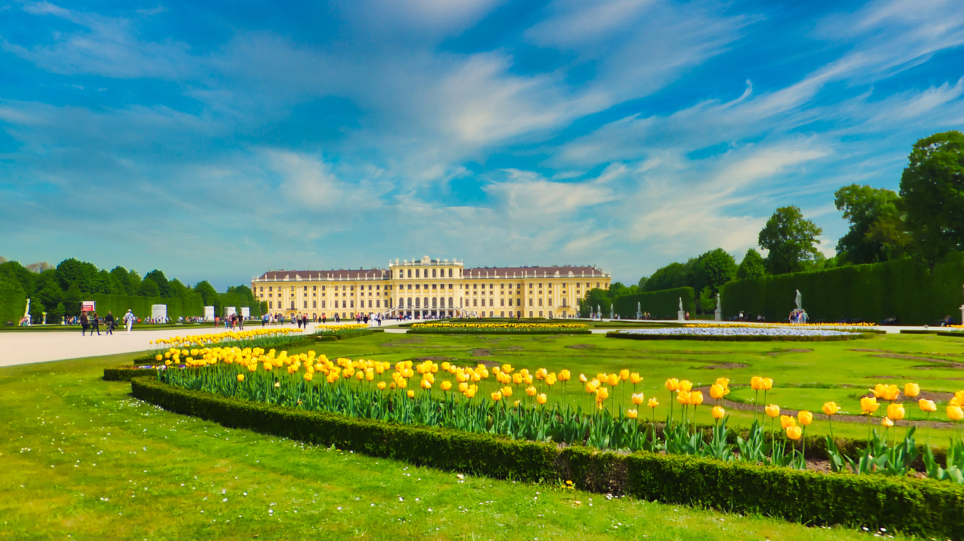 Frühling in Wien - Schloss Schönbrunn