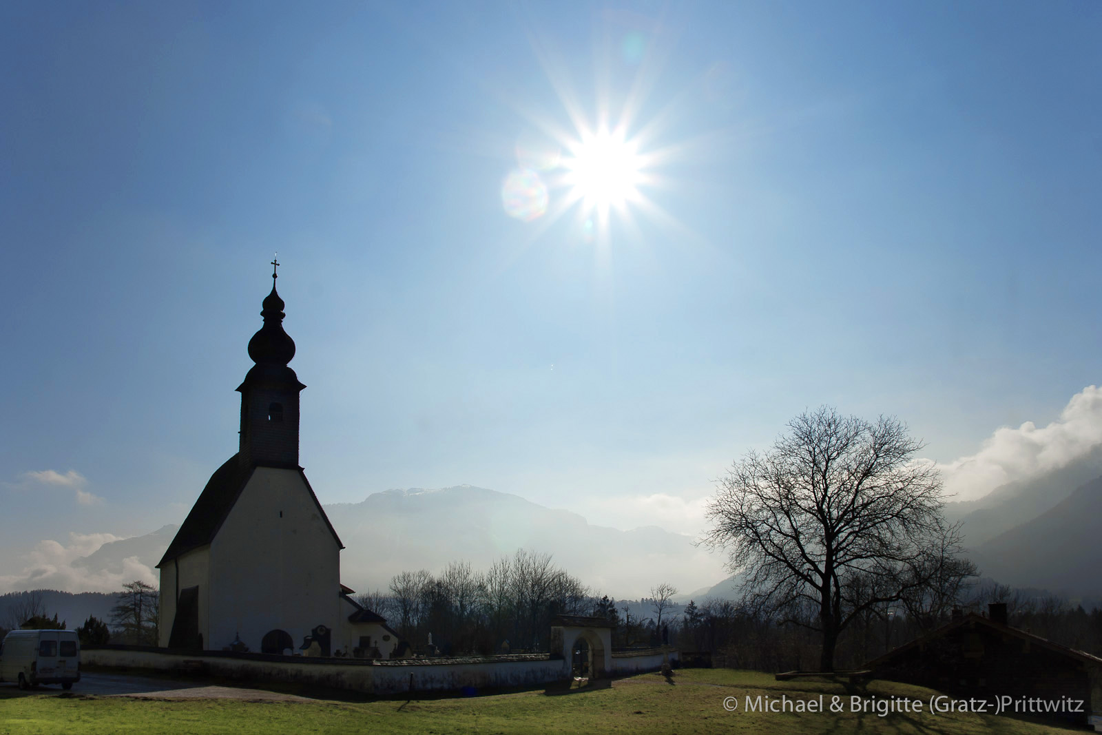 Frühling über dem Bad Reichenhaller Tal