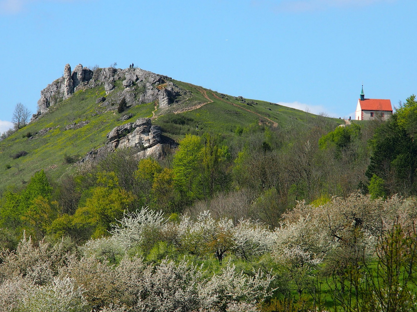 Frühling unterm Walberla