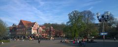 Frühlings-Abendstimmung in Bergisch Gladbach