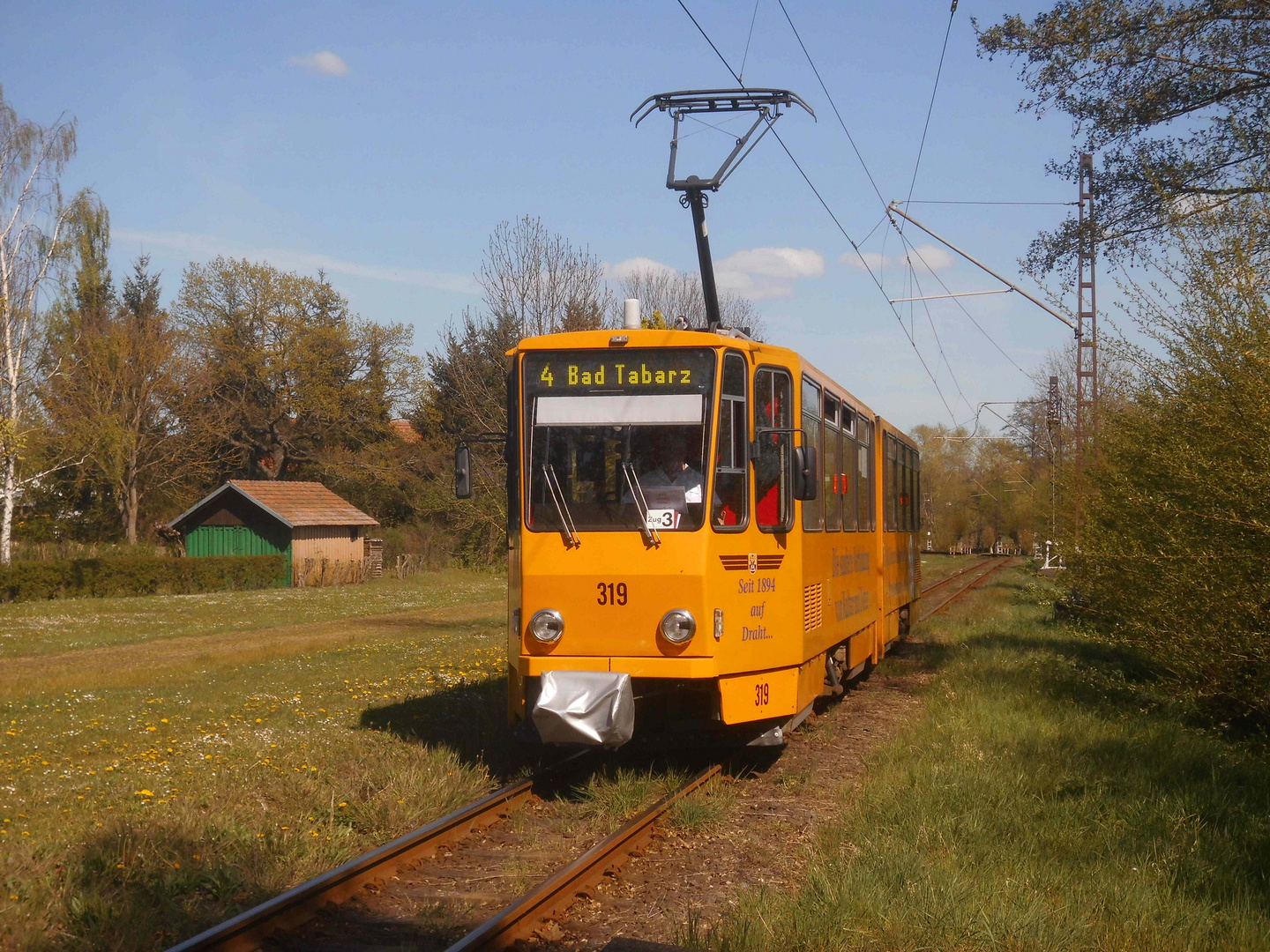 Frühlings Ausflug mit der Thüringer Waldbahn 5.