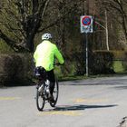 Frühlings` Fahrradfahren