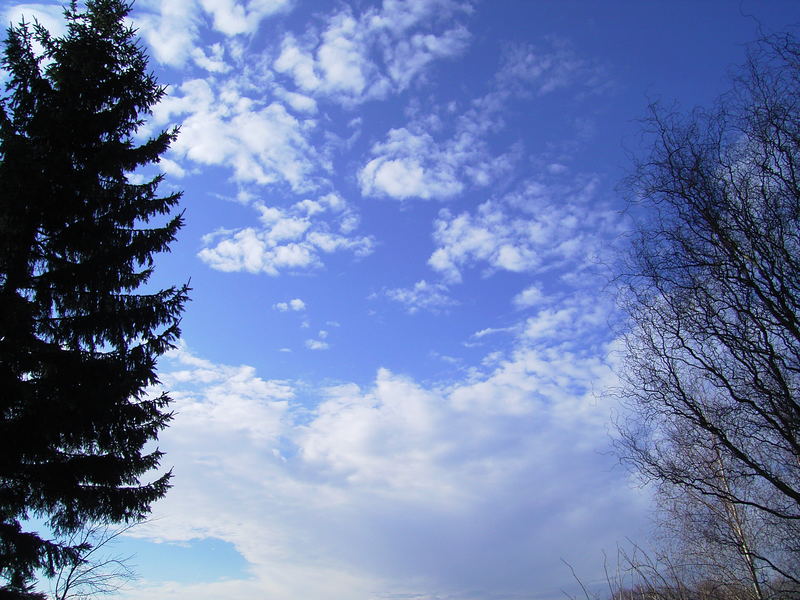 Frühlings - Himmel