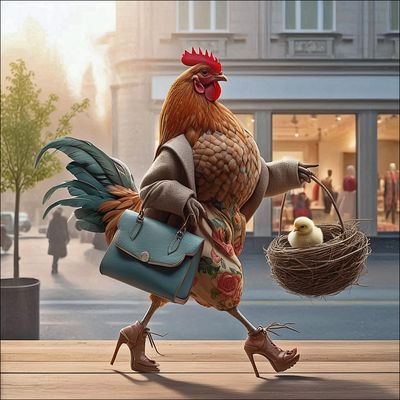 Frühlings-Shopping mit Nachwuchs