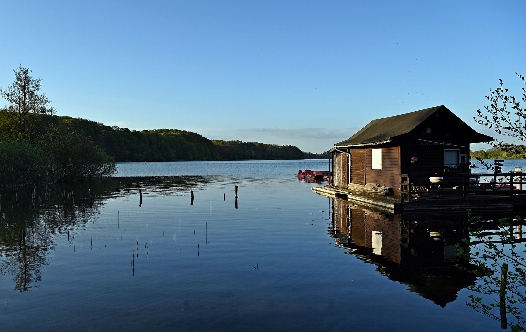 Frühlingsabend am großen Segeberger See