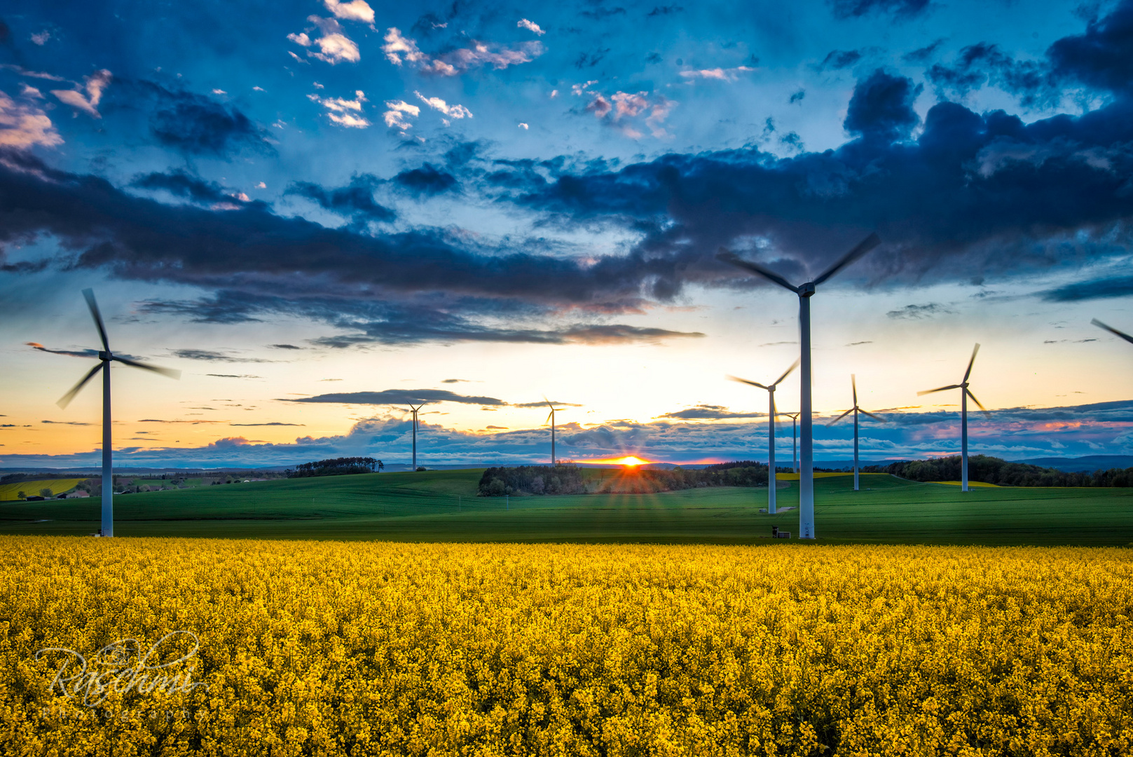 FRÜHLINGSABEND AM WINDPARK