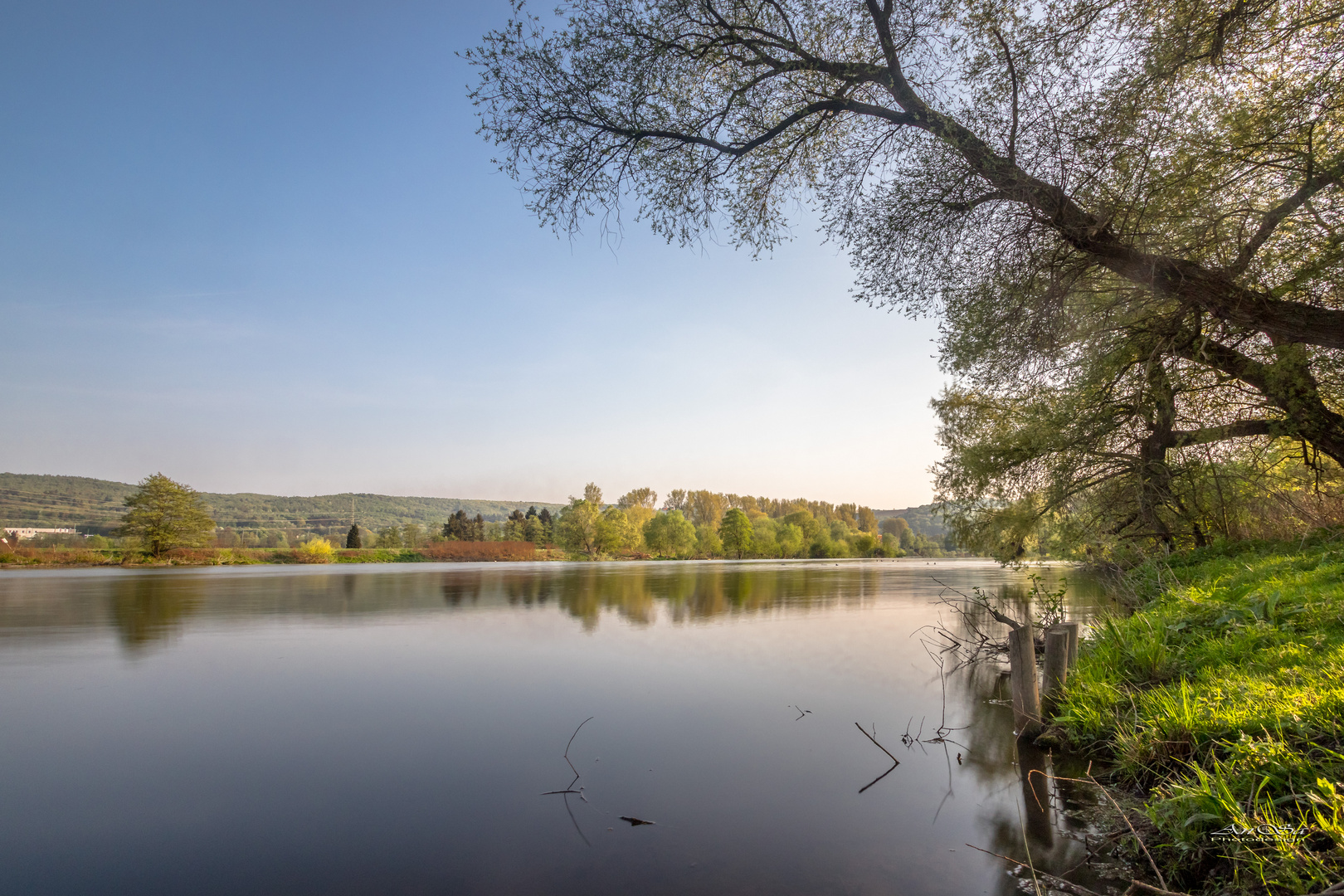 Frühlingsabend an der Ruhr