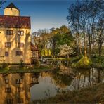 Frühlingsabend an der Wasserburg