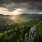 Frühlingsabend auf dem Gamrig