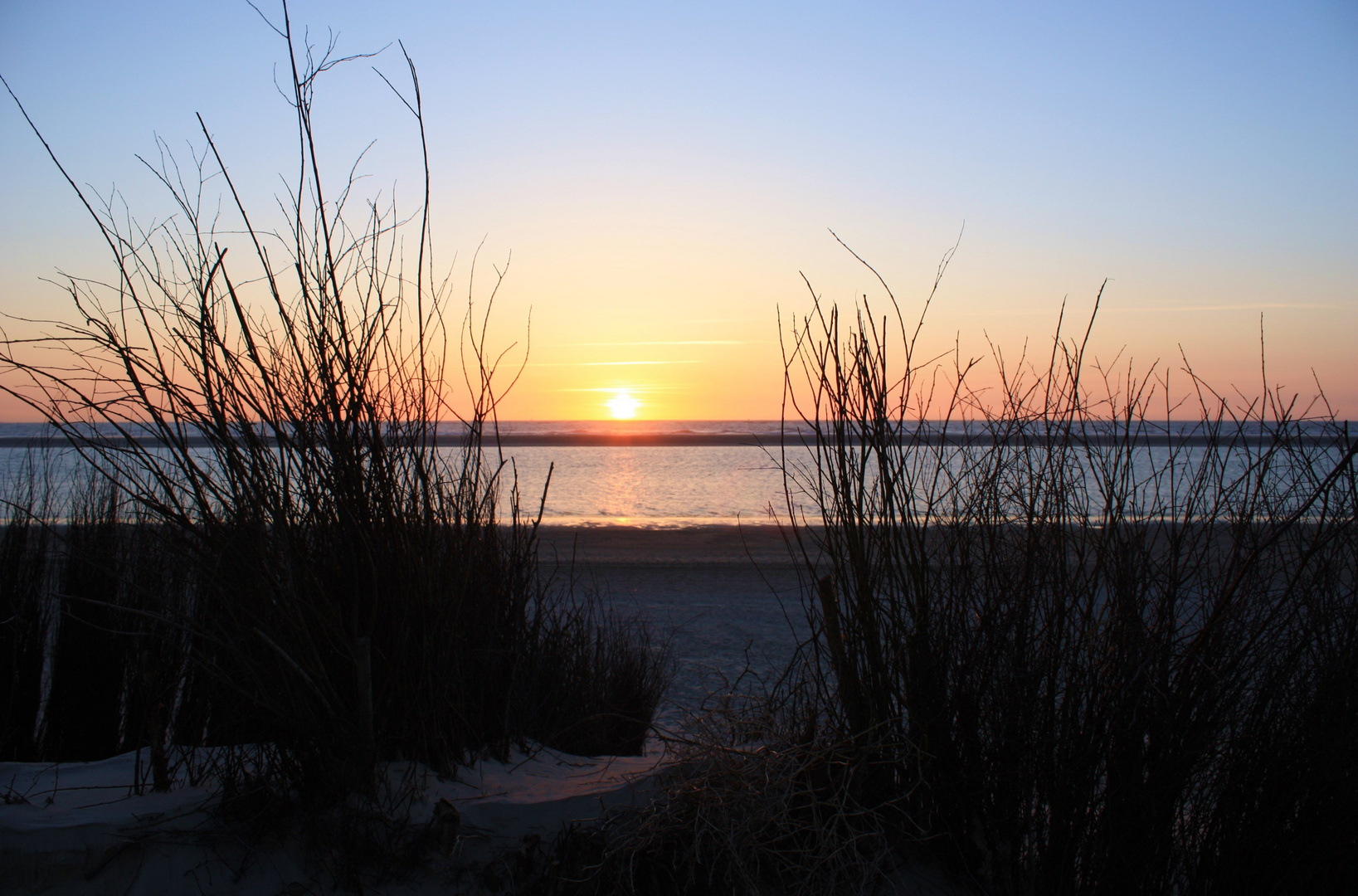 Frühlingsabend auf Langeoog