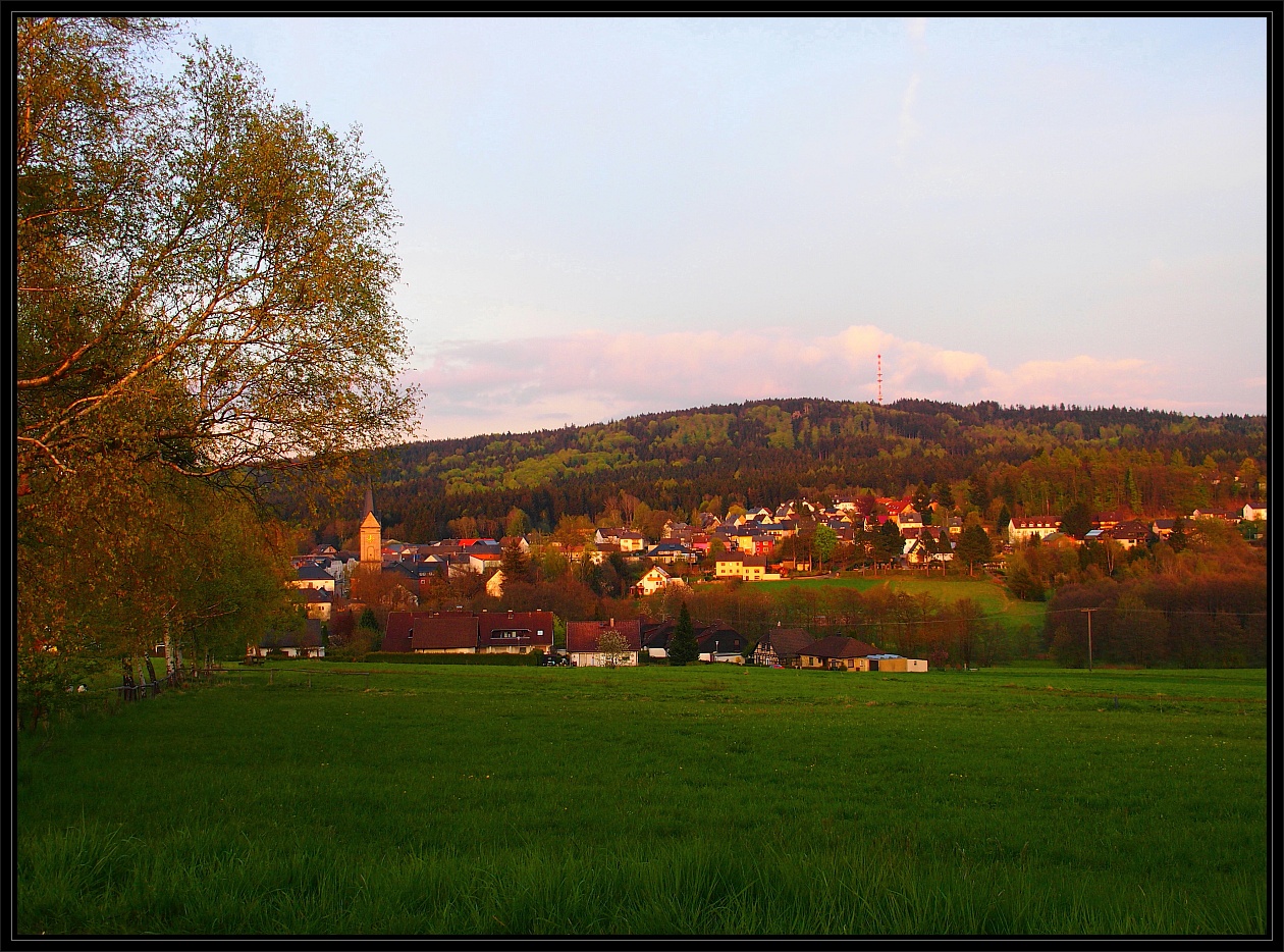 Frühlingsabend unterm Waldstein