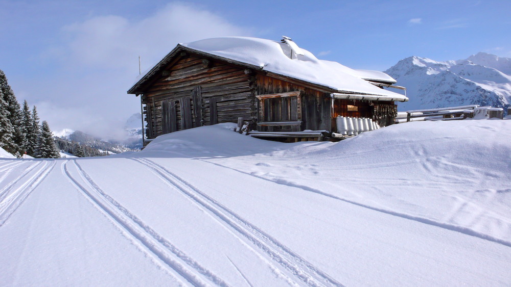 Frühlingsanfang im Schnee