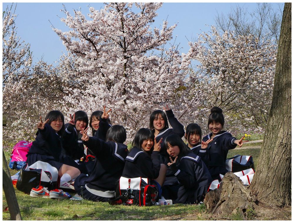 Frühlingsanfang in Japan