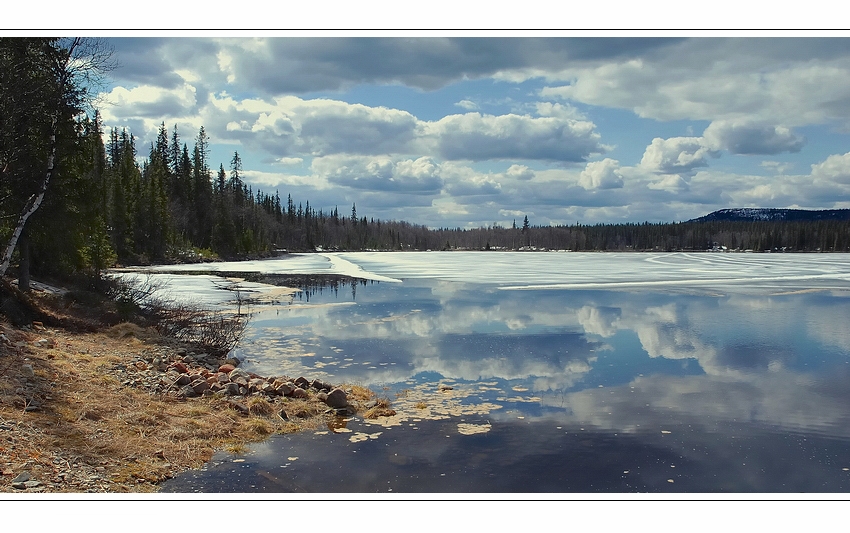 Frühlingsanfang in Lappland