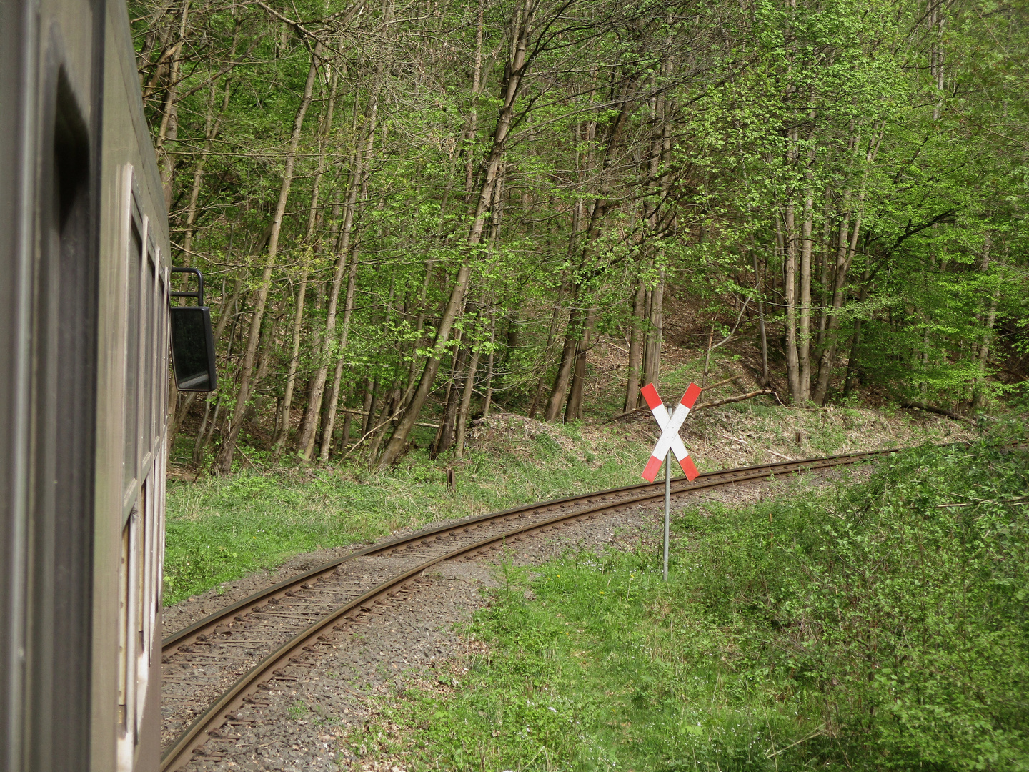 Frühlingsausflug mit dem HSB Triebwagen nach Eisfelder Talmühle 2.