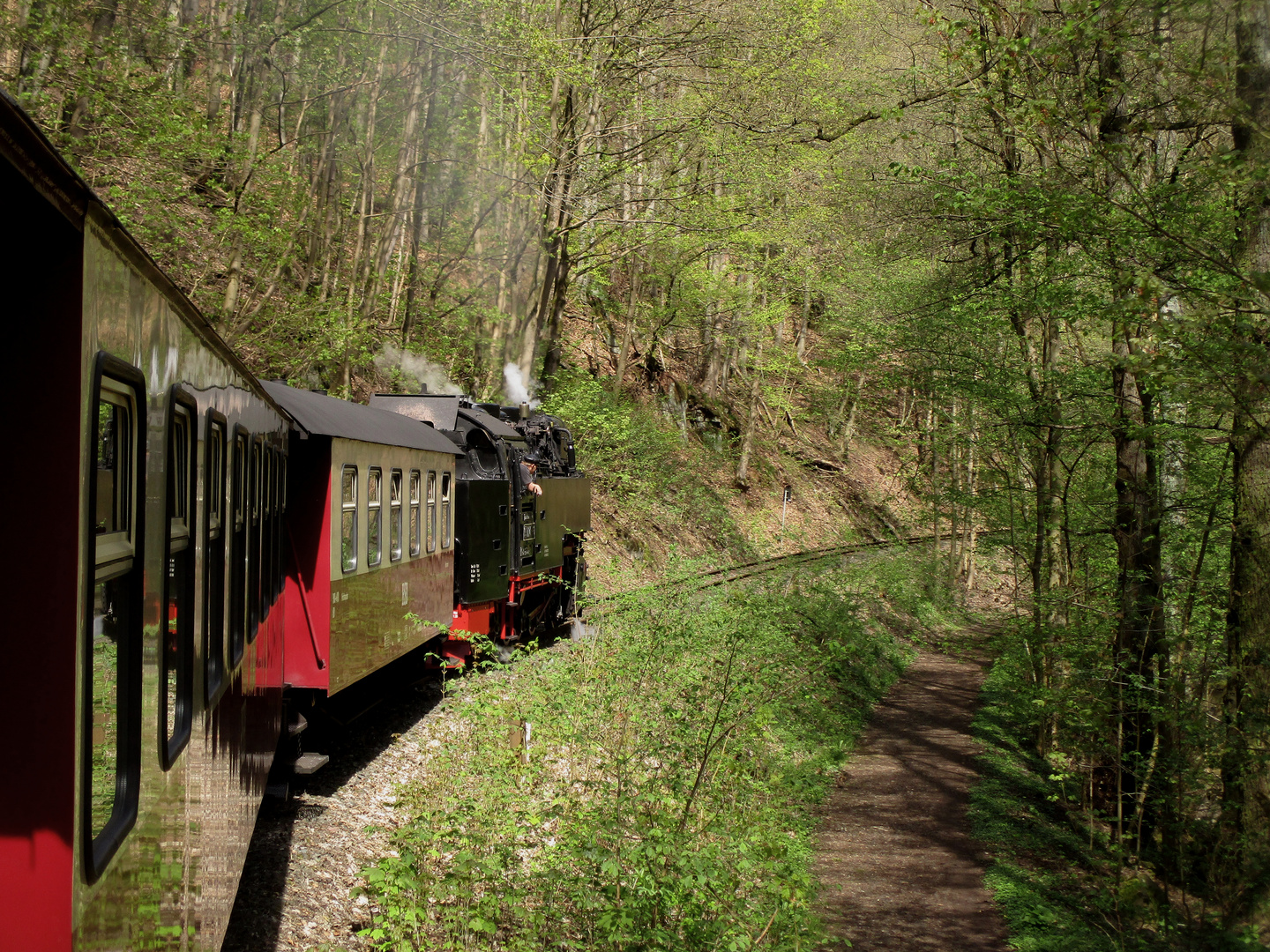 Frühlingsausflug mit der HSB nach Wernigerode 1.