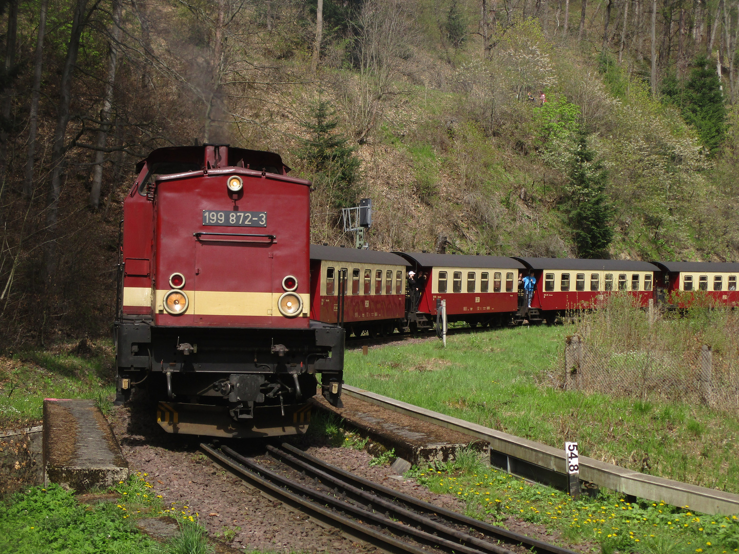 Frühlingsausflug mit der HSB nach Wernigerode 6.