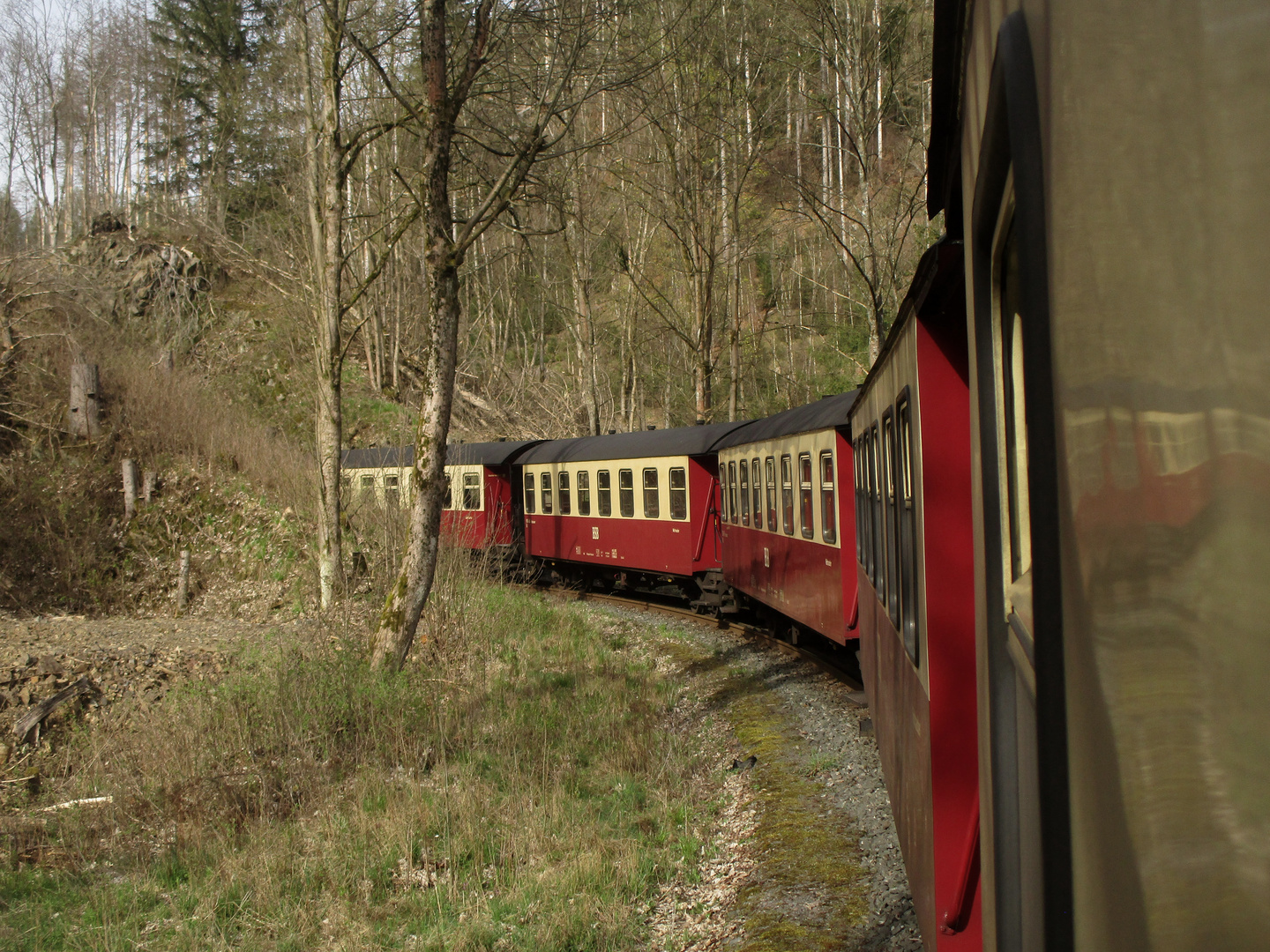 Frühlingsausflug mit der HSB zurück nach Nordhausen 4.