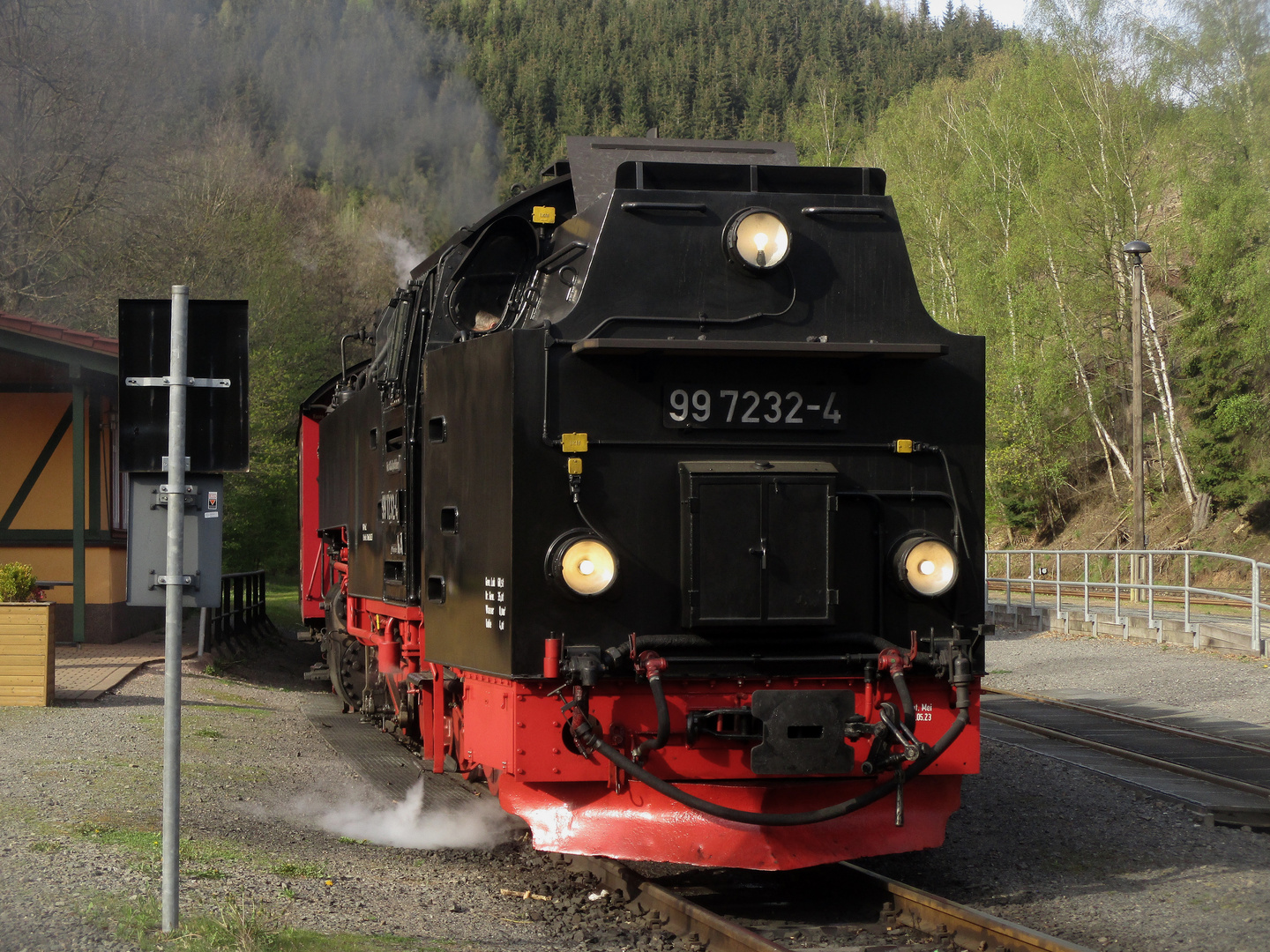 Frühlingsausflug mit der HSB zurück nach Nordhausen 4.