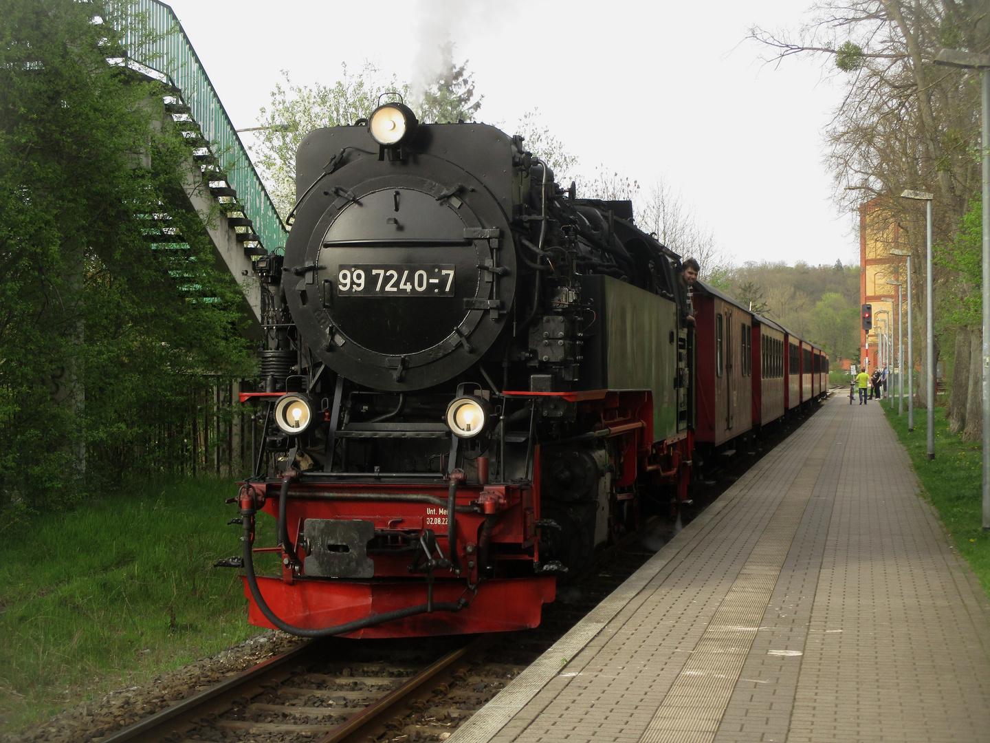 Frühlingsausflug mit der HSB zurück nach Nordhausen 7.