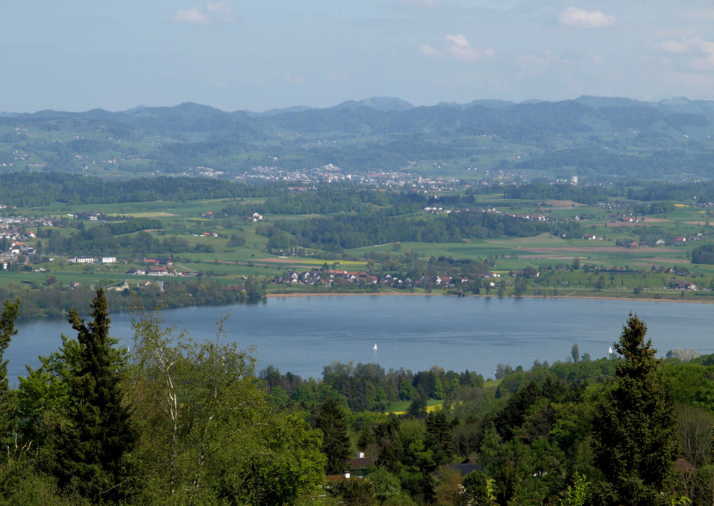 Frühlingsblick auf dem Greifensee