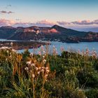 Frühlingsblick nach Vulcano