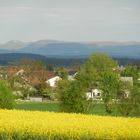 Frühlingsblick zur Alb