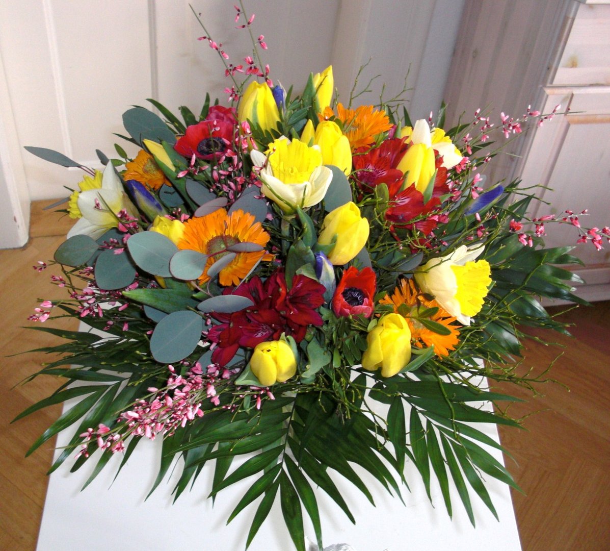 Frühlingsblumenstrauß Foto & Bild pflanzen, pilze & flechten, blüten