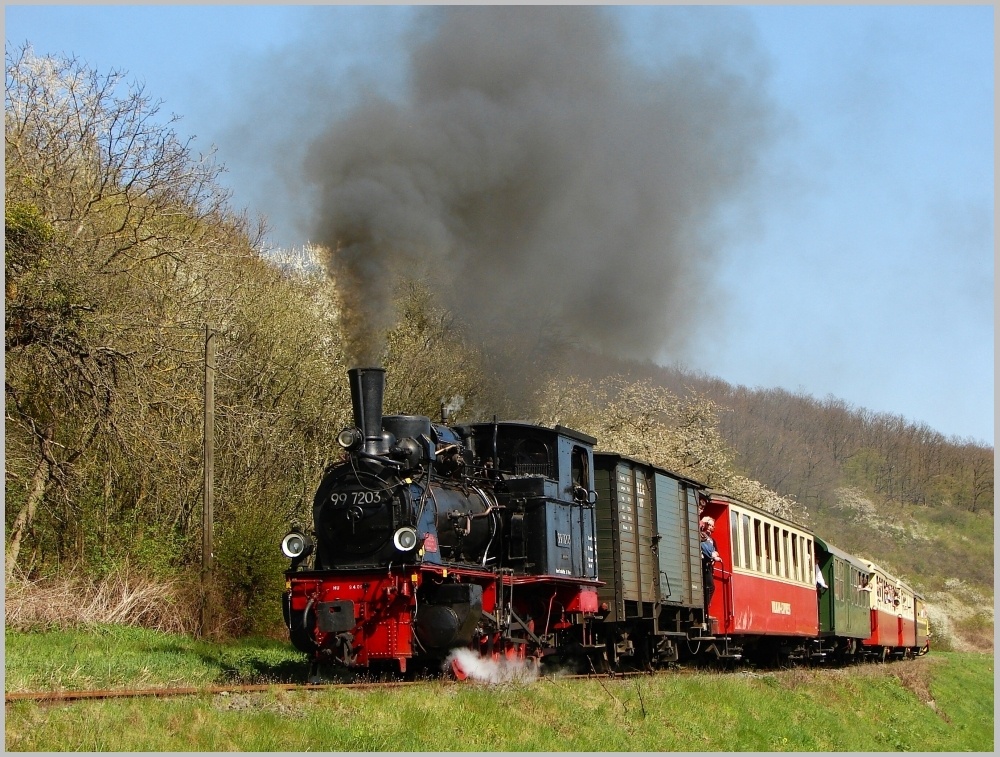 Frühlingsdampf im Brohltal