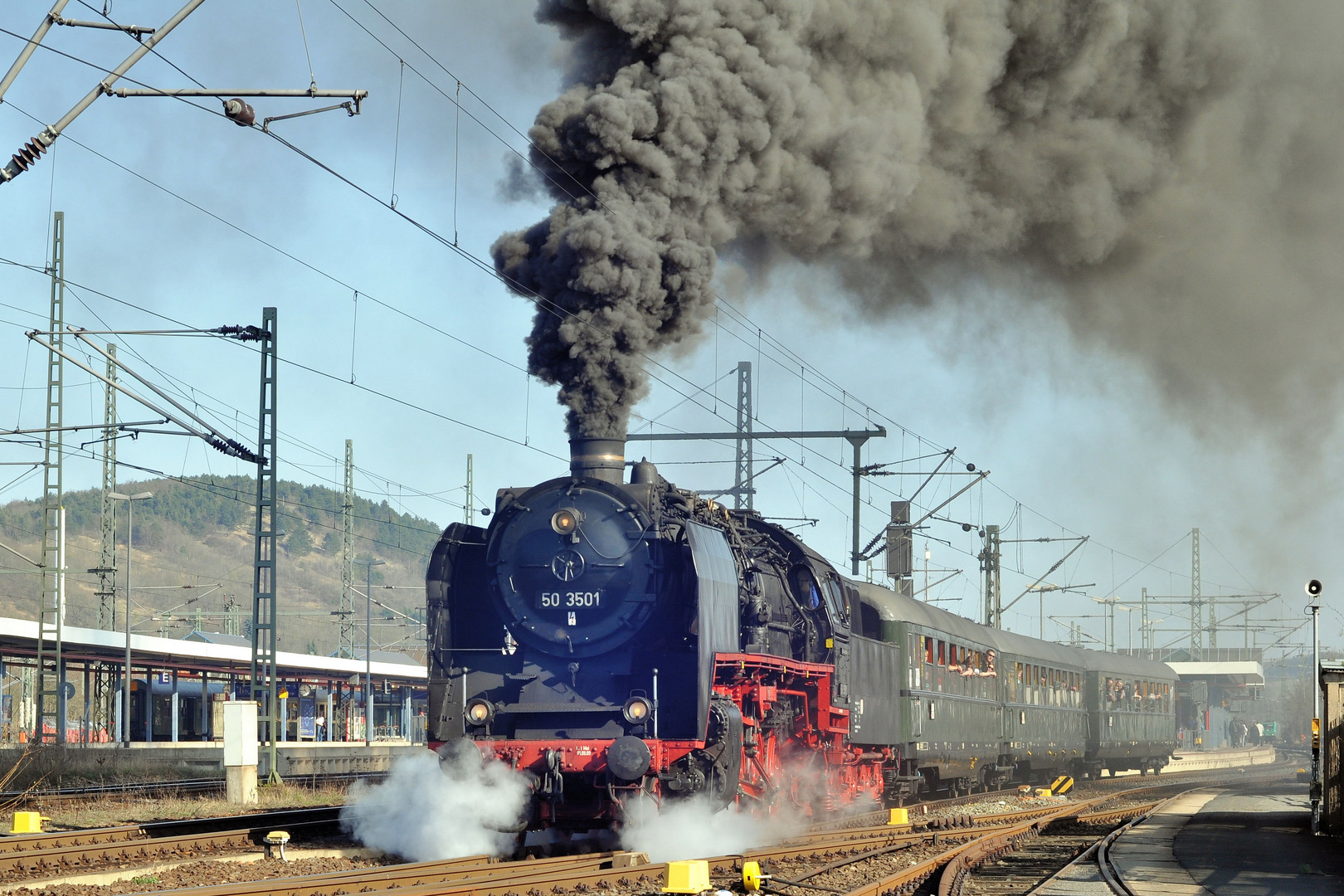 Frühlingsdampf nach Eisenach...