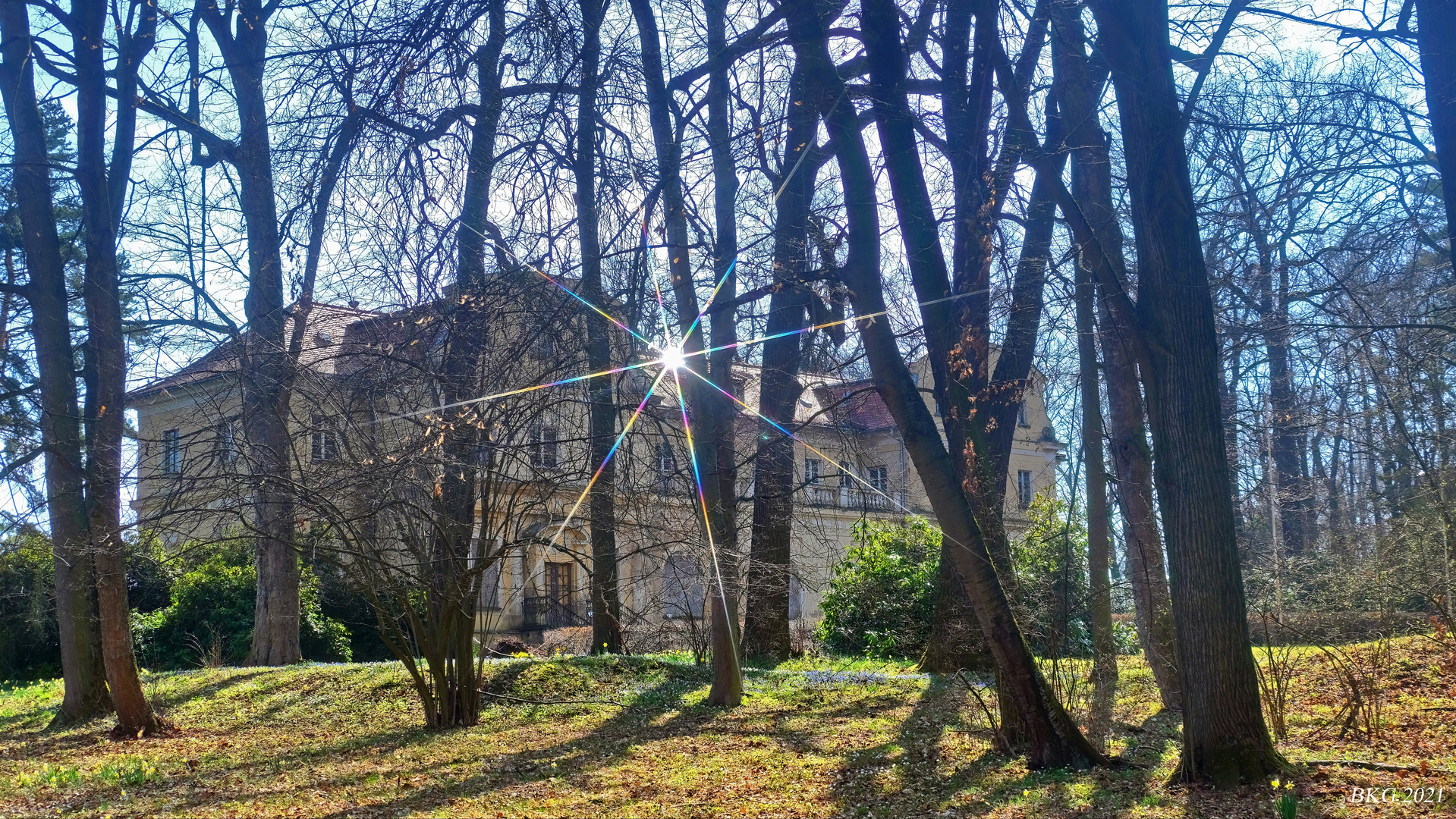 Frühlingserwachen am Schloss Tannefeld  