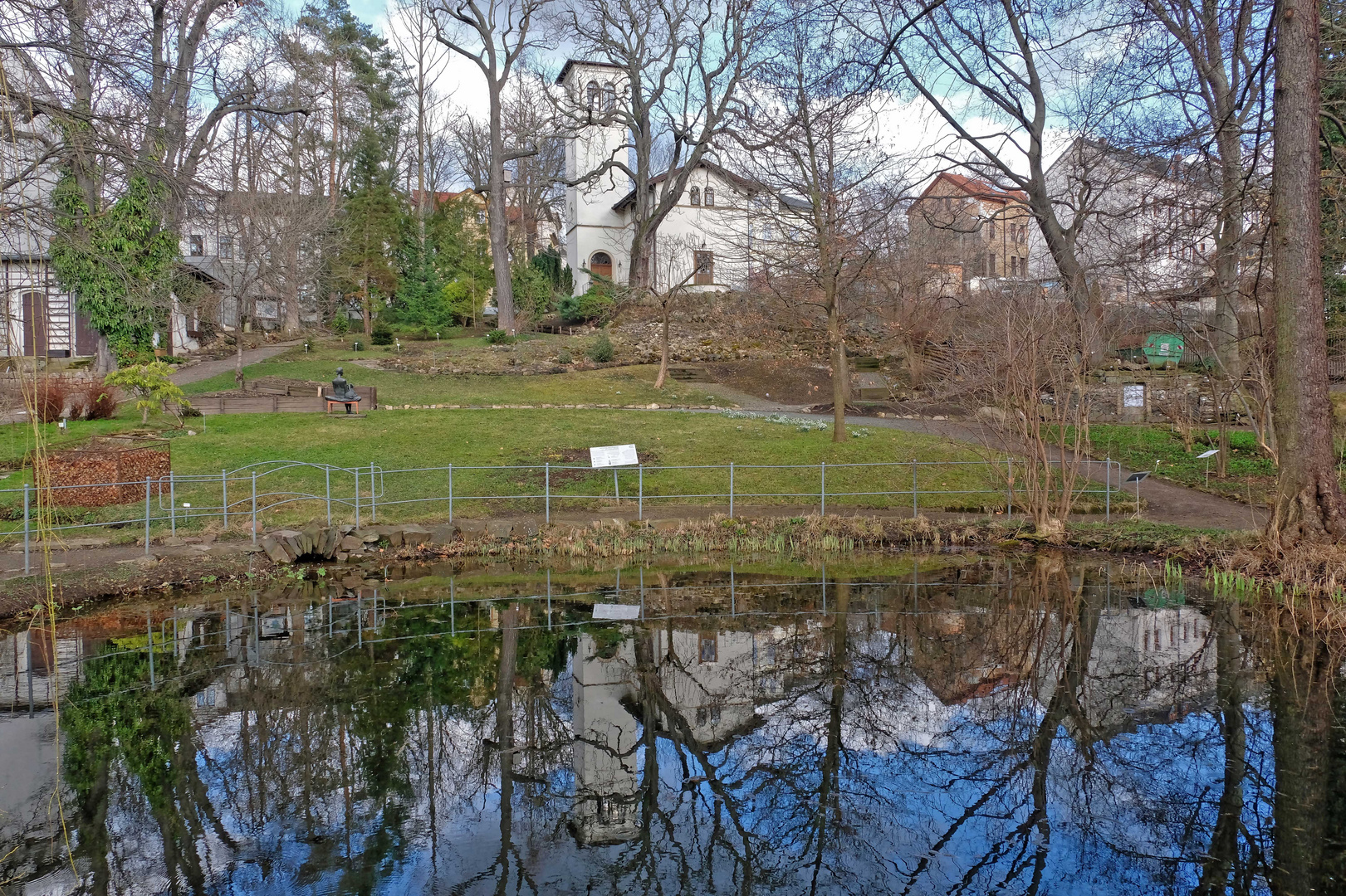 Frühlingserwachen; Botanischer Garten Gera 