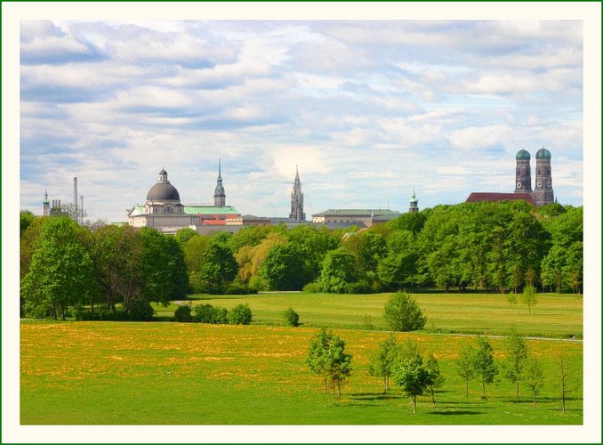 Frühlingserwachen in der Stadt