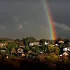 Frühlingsfarbeinschlag über Wuppertal