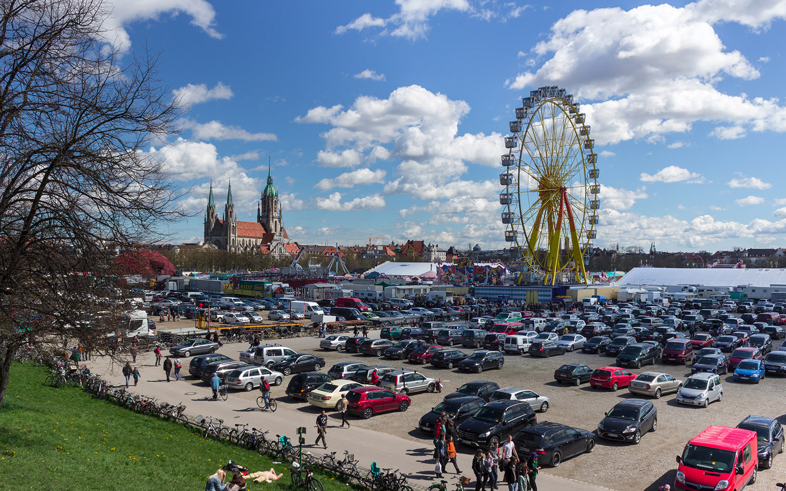 Frühlingsfest auf der Theresienwiese Foto & Bild | world, münchen - Theresienwiese