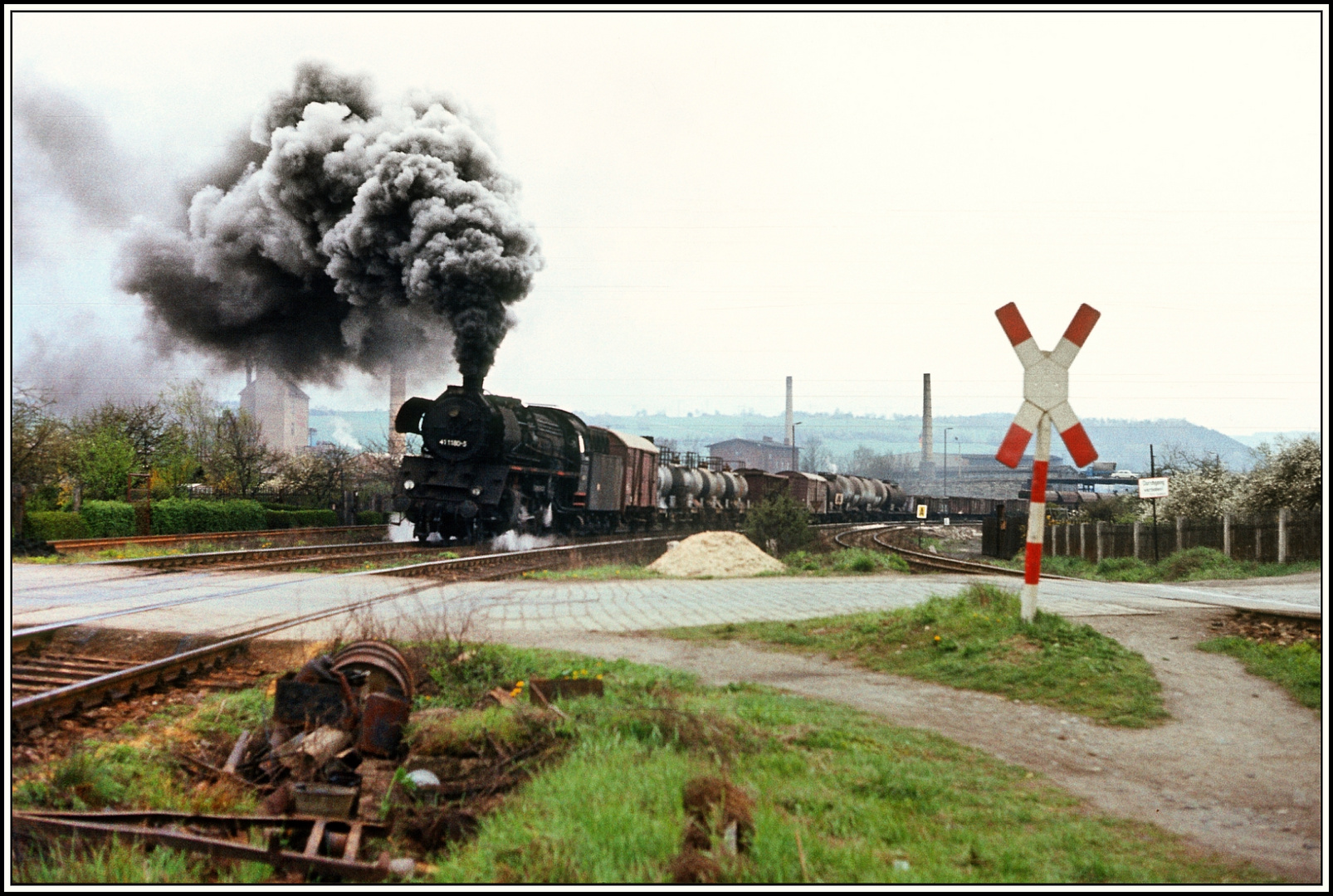 Frühlingsfreitagsfoto rückblickend auf meinen langjährlichen Tatort Saalfeld