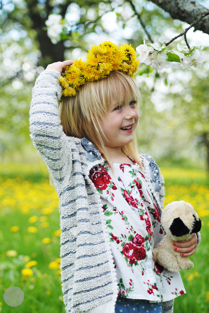 Frühlingsfrische Kinderfreude