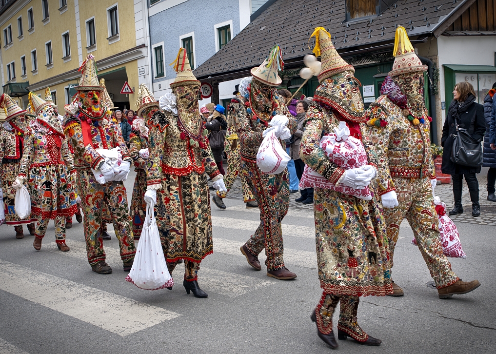 Frühlingsgestalten des Ausseer Faschings