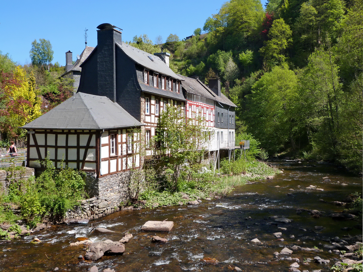 Frühlingshaftes Monschau