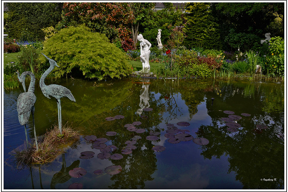 Frühlingsidylle am Teich