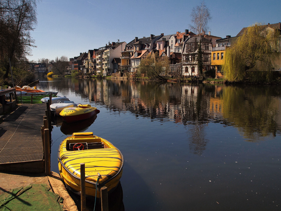 Frühlingsmorgen an der Lahn