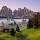 Frühlingsmorgen auf der Seiseralm