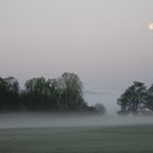 Frühlingsmorgen im Ampertal vor Sonnenaufgang