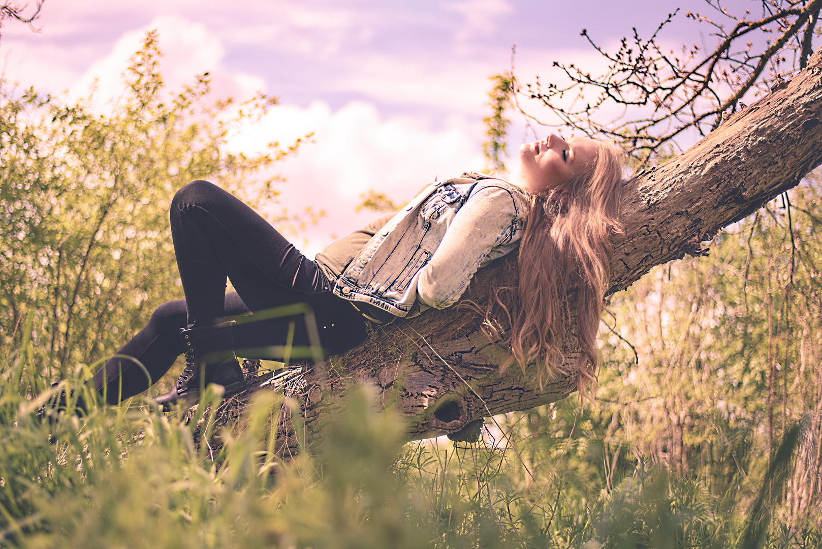 Frühlingsshooting mit Nadine