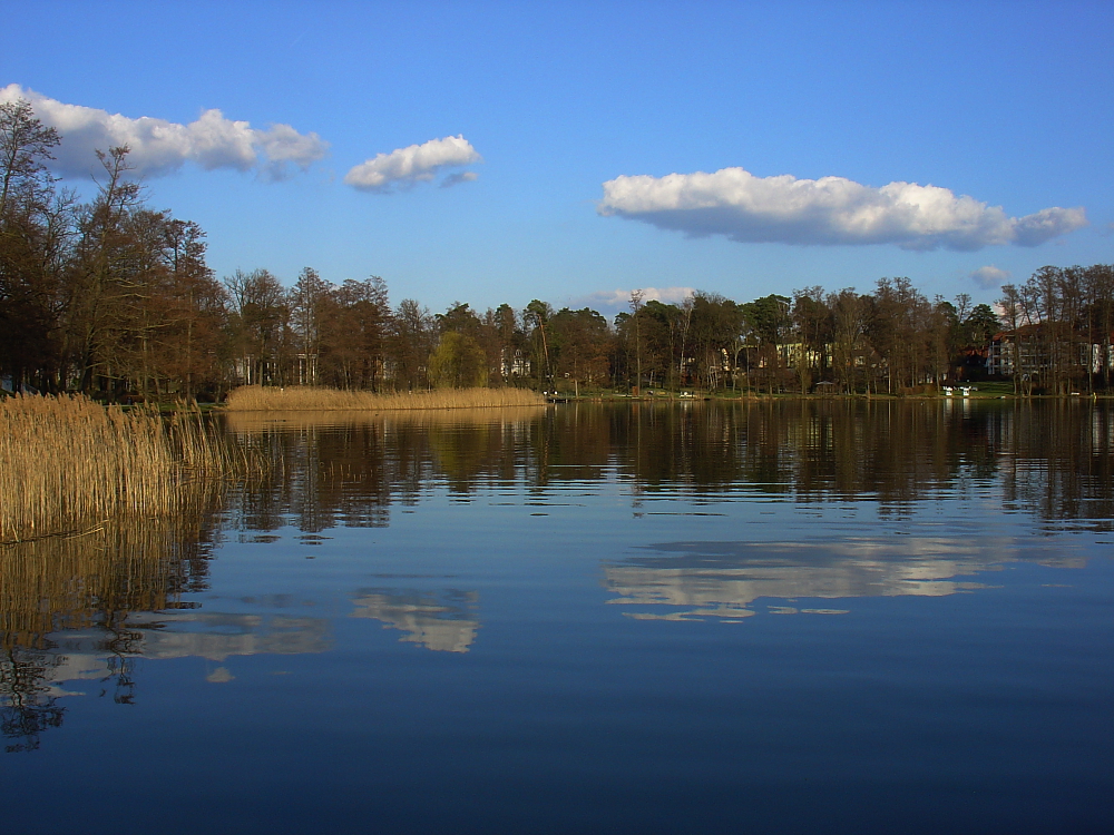 Frühlingssonne am See