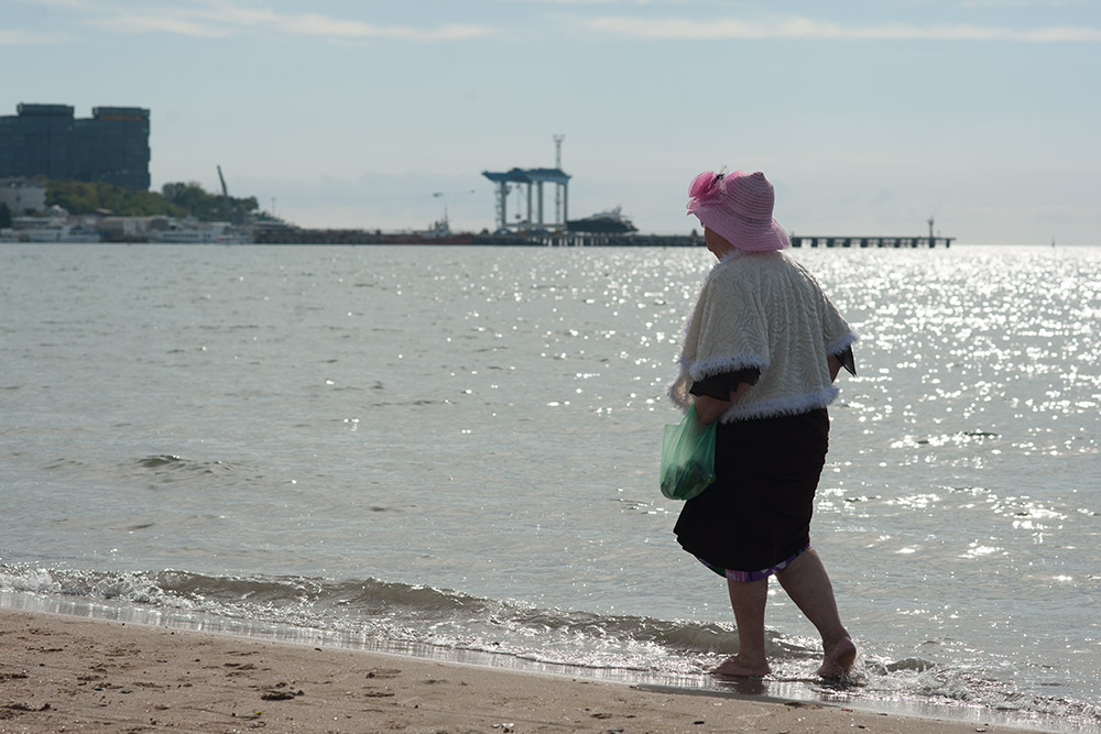 Frühlingsspaziergang im Meer