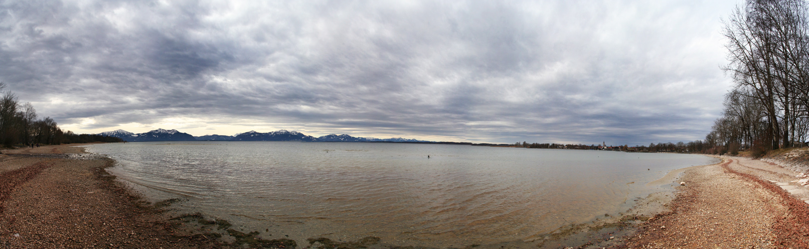 Frühlingssturm am Chiemsee - 180°