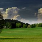 Frühlingstag - Gewitterwolken