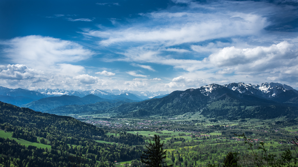 Frühlingswanderung bei Bad Tölz